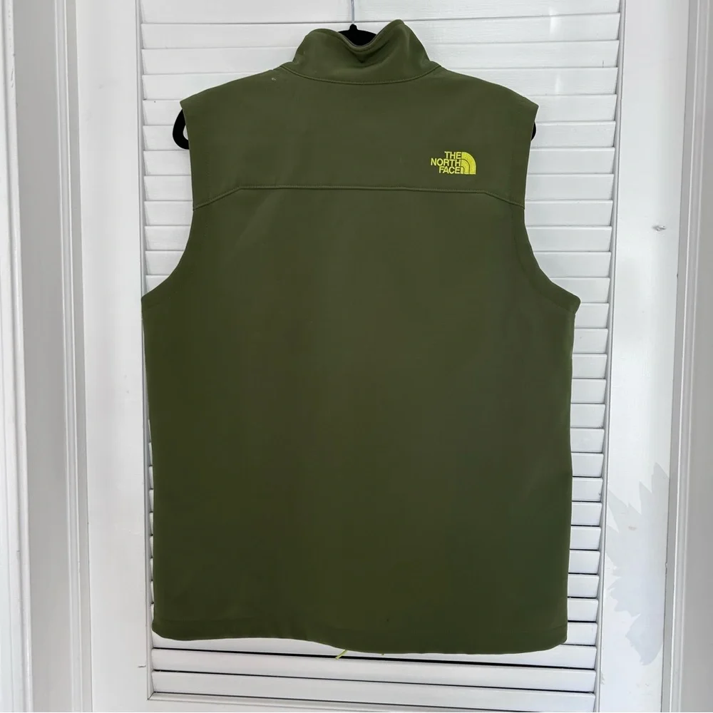 North Face Men's Apex Bionic Vest Green Medium wind resistant outdoor hiking - Picture 7 of 7
